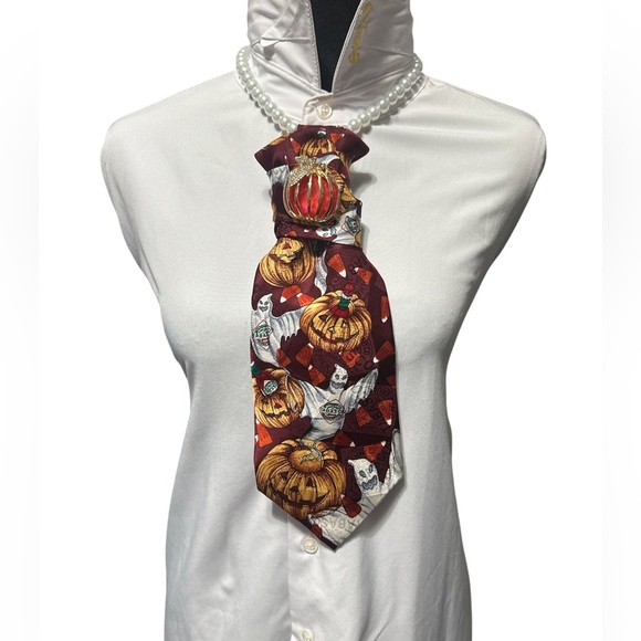 Tabasco Jewelry - Tabasco Halloween Themed Necktie Necklace!